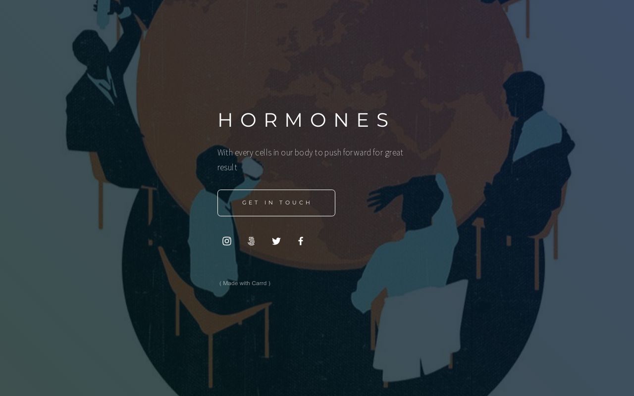 Carrd profile picture for @hormones